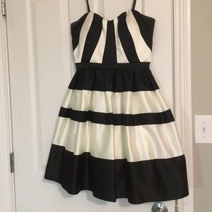 Betsy and Adam strapless dress